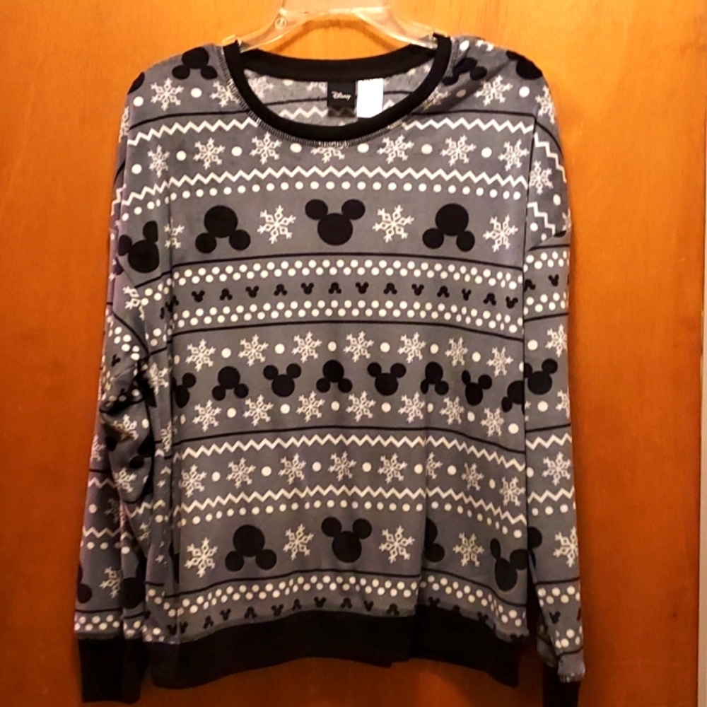 Mickey Mouse Pajama Top Size M - Picture 1 of 4
